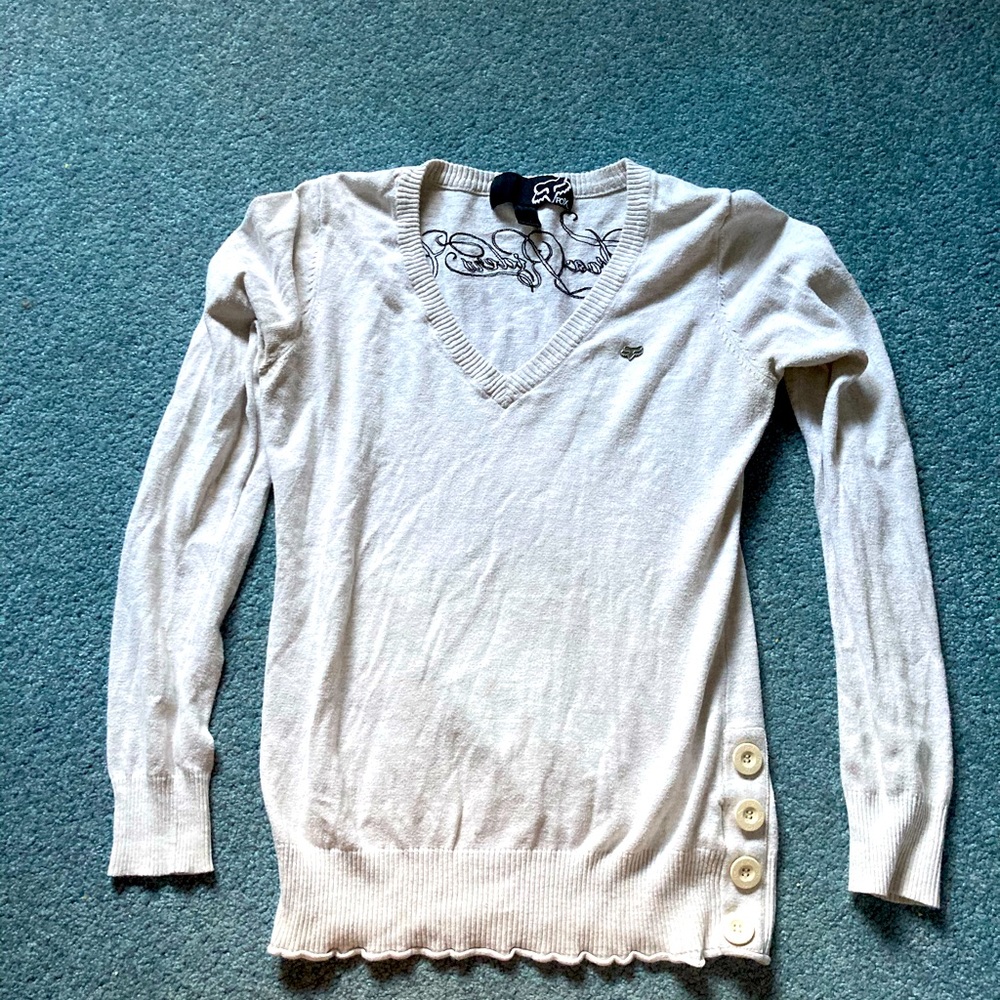 Fox V-neck Sweater